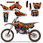 Yamaha YZ80 1993-2001 Dirt Bike Motocross Graphic Decal Kit - Reaper V2