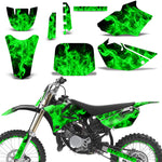 Yamaha YZ85 2002-2014 Dirt Bike Motocross Graphic Decal Kit - Flames