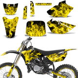 Yamaha YZ85 2002-2014 Dirt Bike Motocross Graphic Decal Kit - Flames