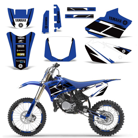 Yamaha YZ85 2002-2014 Dirt Bike Motocross Graphic Decal Kit - Hurricane