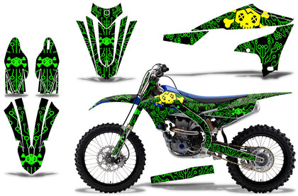 Yamaha YZ250F 2019-2023/YZ450F 2018-2022 4 Stroke Dirt Bike Motocross Graphic Decal Kit - CircuitBRKR