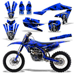 Yamaha YZ250F 2019-2023/YZ450F 2018-2022 4 Stroke Dirt Bike Motocross Graphic Decal Kit - Reaper V2