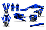 Yamaha YZ250F 2019-2023/YZ450F 2018-2022 4 Stroke Dirt Bike Motocross Graphic Decal Kit - Reaper V2