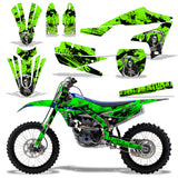 Yamaha YZ250F 2019-2023/YZ450F 2018-2022 4 Stroke Dirt Bike Motocross Graphic Decal Kit - Reaper V2