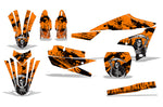 Yamaha YZ250F 2019-2023/YZ450F 2018-2022 4 Stroke Dirt Bike Motocross Graphic Decal Kit - Reaper V2