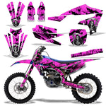 Yamaha YZ250F 2019-2023/YZ450F 2018-2022 4 Stroke Dirt Bike Motocross Graphic Decal Kit - Reaper V2