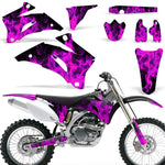 Yamaha YZ250F YZ450F 2006-2009 Dirt Bike Motocross Graphic Decal Kit - Flames