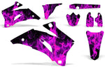 Yamaha YZ250F YZ450F 2006-2009 Dirt Bike Motocross Graphic Decal Kit - Flames