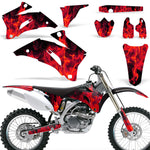 Yamaha YZ250F YZ450F 2006-2009 Dirt Bike Motocross Graphic Decal Kit - Flames