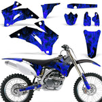 Yamaha YZ250F YZ450F 2006-2009 Dirt Bike Motocross Graphic Decal Kit - Flames