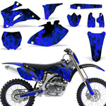 Yamaha YZ250F YZ450F 2006-2009 Dirt Bike Motocross Graphic Decal Kit - Flames